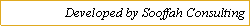 Text Box:           Developed by Sooffah Consulting                                                 